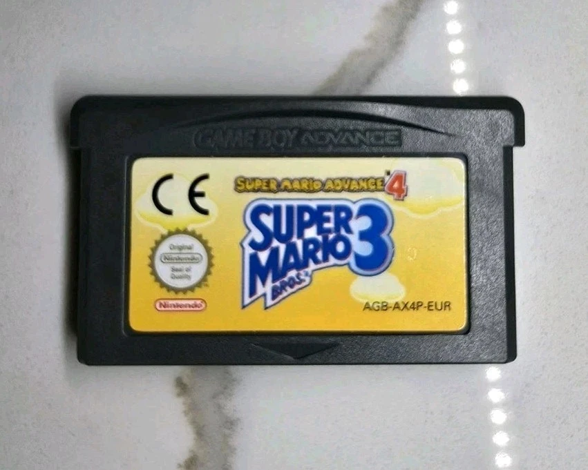 Super Mario Advance 4 Sur GBA – Super Mario Bros 3, Version PAL FRA, Bon état