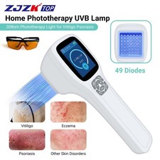 308nm Phototherapy UVB Light Treatment for Skin Disorders 5 40mW/cm  Adjustable