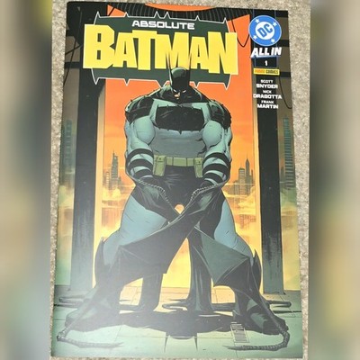 2025 Absolute Batman 1 MX Panini Variant 1st App Joker 2024 Nick Dragotta M