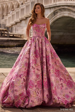 Sherri Hill 57515 Evening Dress ~LOWEST PRICE GUARANTEE~ NEW Authentic