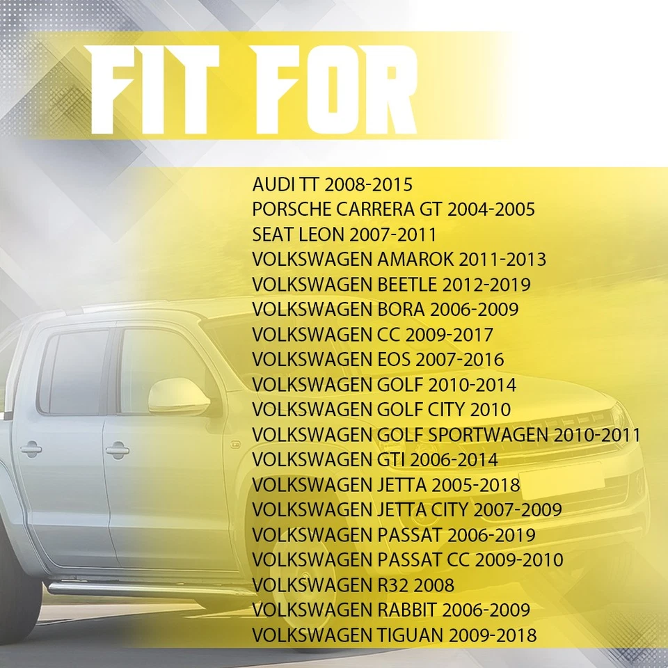 4PC FRONT+REAR WHEEL ABS SPEED SENSOR FOR JETTA VOLKSWAGEN PASSAT 2006-2018 - Imagem 4 de 4