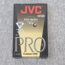 JVC Editing Master PRO HiFi VHS-C Tape TC-30 PROHF A 30 Min SP 90 Min EP
