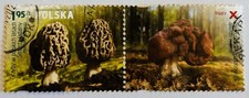 Poland 2012 Polish Forest Mushroom Stamps Cancelled
