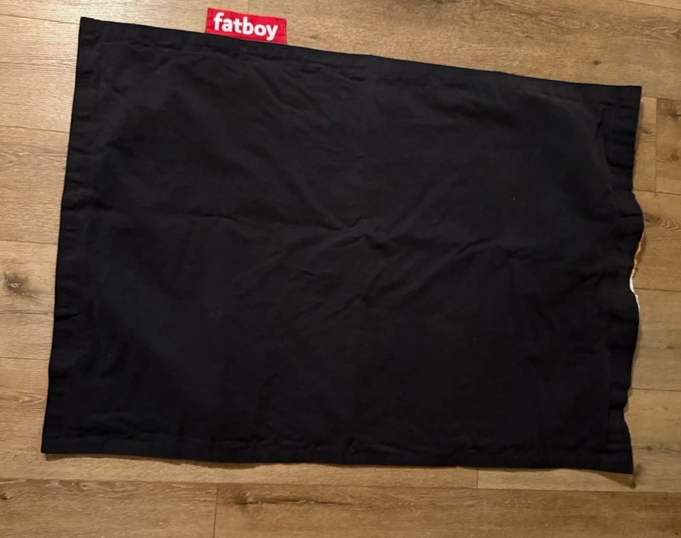 Fundas SILLA FATBOY ORIGINAL BEAN BAG Lona Negra Foto 3 de 4