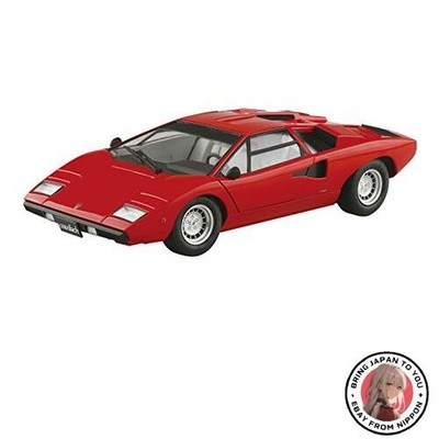 Neu AOSHIMA AOSHIMA 1/24 The Supercar Series No.01 Lamborghini Countach LP400