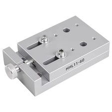 Mesa Deslizante Tornillo Plomo Manual Eje X Compacto Lineal Etapa 20mm Recorrido 60mmx100mm