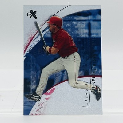 2002 Fleer E-X #72 Darin Erstad Anaheim Angels