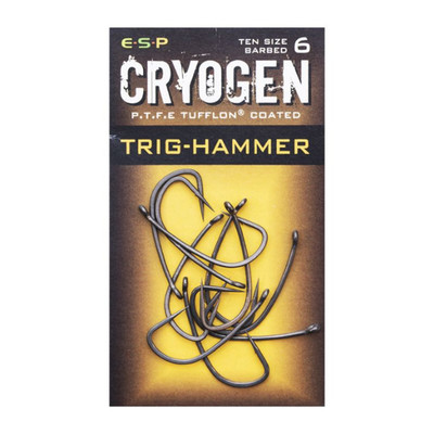 ESP Kryogen Trig-Hammer Haken - alle Größen, Widerhaken, hochfest, Präzision C...