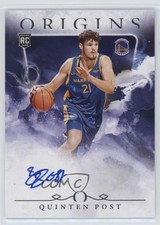 2024-25 Panini Origins Rookie Auto Quinten Post #RA-QPW Auto yl0