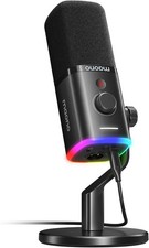 MAONO PD100X USB XLR Dynamic Podcasting Microphone Black with RGB