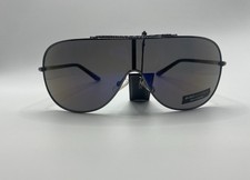 BCBG MAXAZRIA - B858 135/16/125 BLUE COMBO - GUN NEW Authentic WOMEN SUNGLASSES