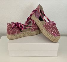 Isabel Marant Paisley Print E Espadrille-Sand...