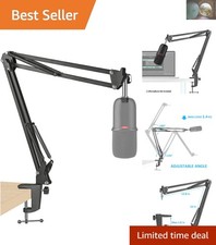 Versatile Boom Arm Mic Stand for HyperX SoloCast - Height Adjustable 68cm 