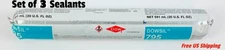 Dow Dowsil 795 Silicone Building Sealant Limestone 20 oz Sausage Set of 3