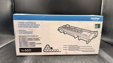 Genuine Brother TN-660 High Yield Black Toner Cartridge
