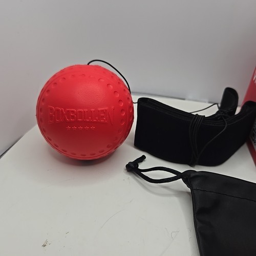 Boxbollen Originale Con App, Palla Da Boxe Connessa Usata Dalle Celebrità, Rossa, Kit Da 4 Pezzi