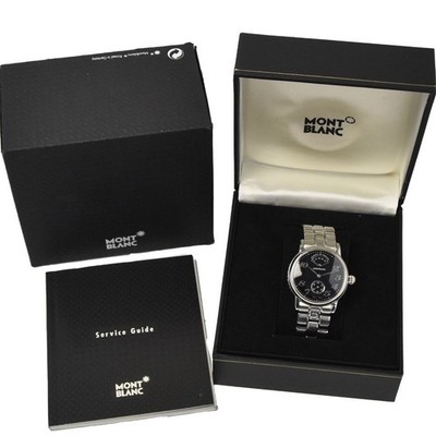 Montblanc Meisterstück 7017 Gangreserve Manuell Herrenuhr Box