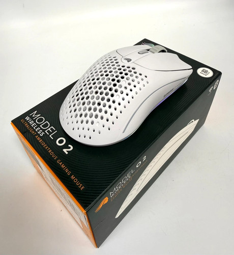 Glorious Gaming Mouse Model O Wireless V2- Matte White *NEW Open Box*