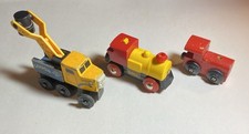 Vintage Wooden Train Lot - Butch Heavy Recovery Thomas  BRIO Engine  1