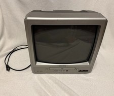 Magnavox 13  CRT TV w/ Built-In DVD Player Model MWC13D6 Retro Gaming No Remote
