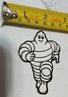 3 x Vintage 1980s Michelin Man Tire Decal Sticker Bibendum SUPER RARE DEALER NOS — photo 6