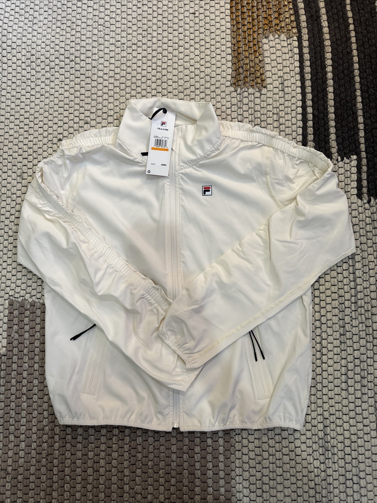 Giacca donna Fila Tennis Essen stampata taglia S nuova