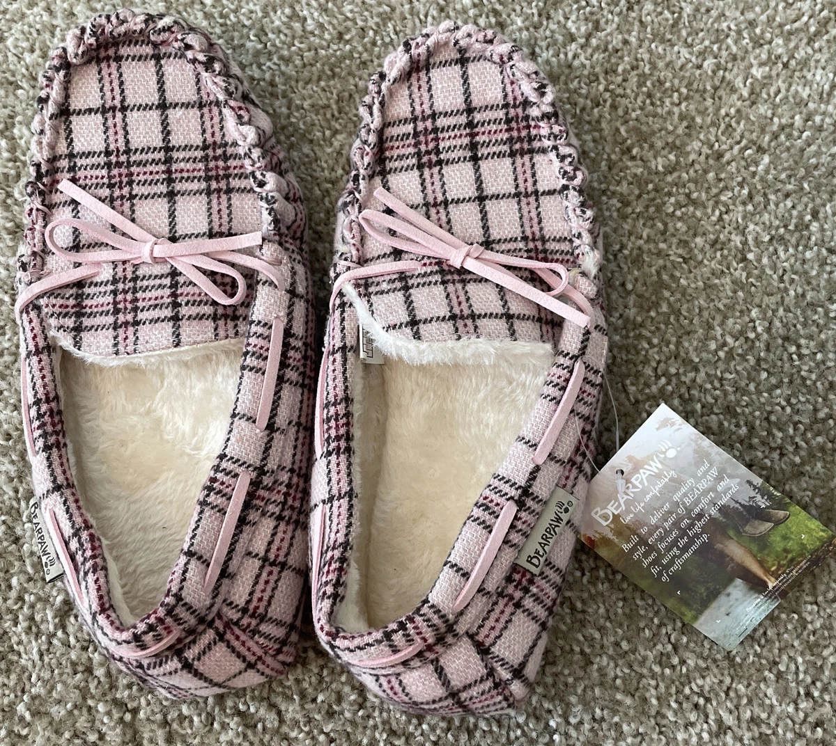 Bearpaw Women's Retro Loki Slippers | Iced Coffee Solid | Size 9 : Target