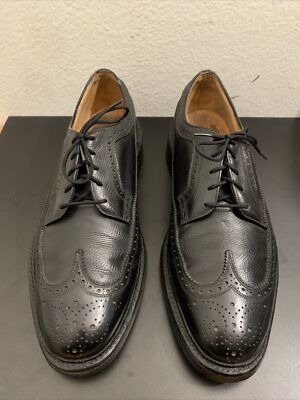 Florsheim 92604 Black Calfskin Royal Imperial 5-Nail V-Cleat 