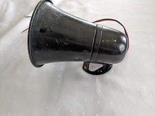 alte Werksirene Trichterlautsprecher Signallautsprecher funktioniert