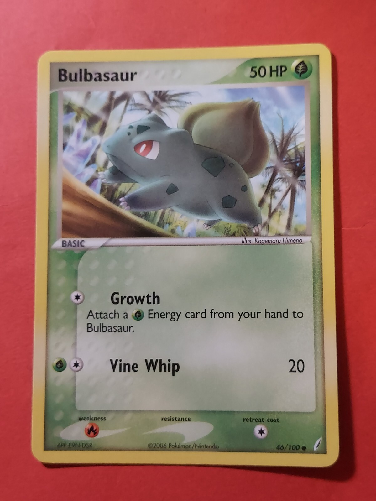 2006 Pokemon EX Crystal Guardians #46 Bulbasaur, C, NF/H, cd2