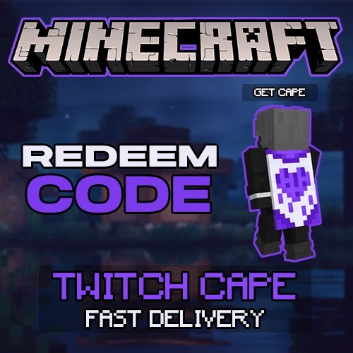 MICROSOFT Purple Heart Cape 🟪 Minecraft Twitch Cape Java & Bedrock 🟪 Instant Delivery ✅
