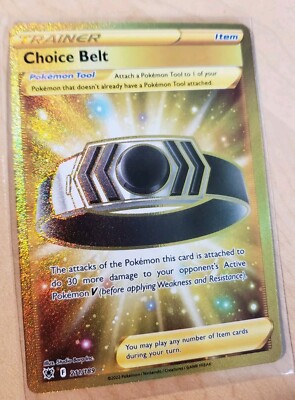 Choice Belt (Secret) - SWSH10: Astral Radiance [SECRET RARE]