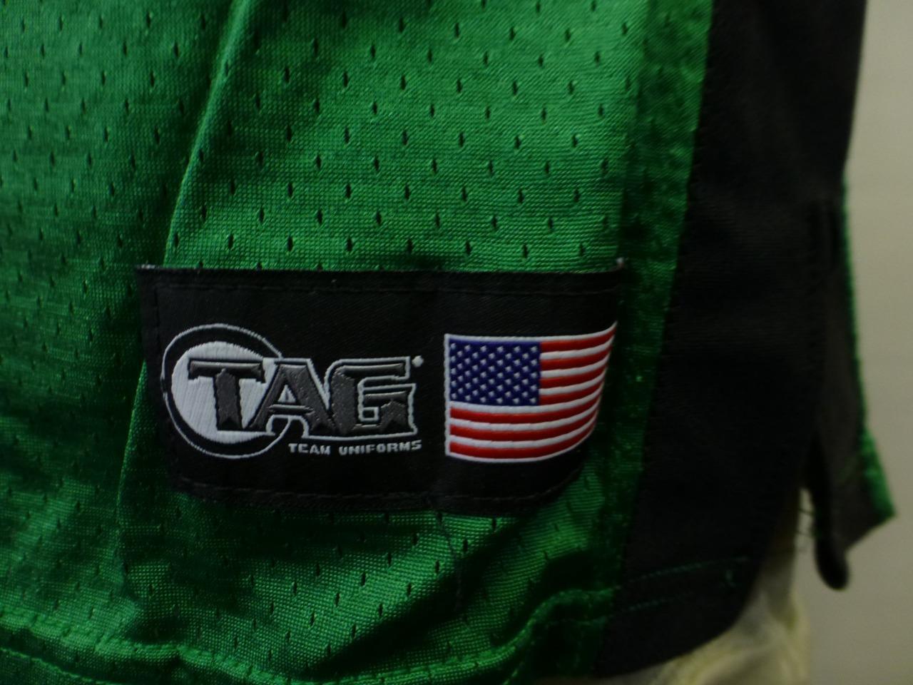 mens Tag team uniform game worn green Spartans 79 Jenkins football