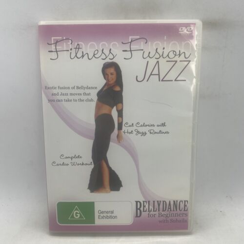 Fitness Fusion Jazz Belly Dancing for Beginners DVD Complete Cardio Workout - Picture 1 of 3