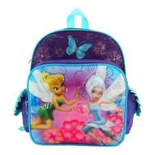 Tinkerbell Pixie Dust Purple 12" Small Backpack