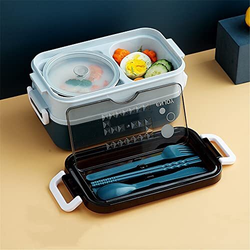 Bento Box and Lunch Bag Kit for Kids, Adult Reusable Insulated Lunch Boxs