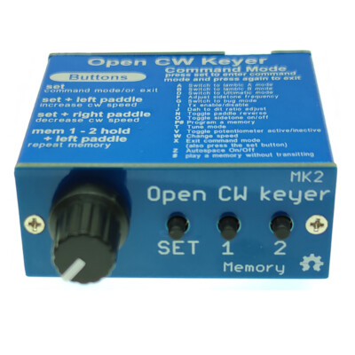 Open CW keyer MK2 KIT with aluminum case USB port | eBay