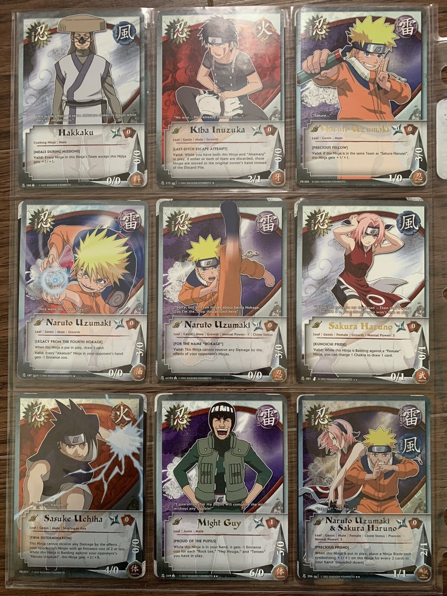 Naruto CCG & Way of the Ninja LOT 86 Cards Holo | eBay
