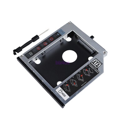 For Lenovo ThinkPad T420 T510 T520 12.7MM 2nd SATA HDD Hard Drive Optibay Caddy