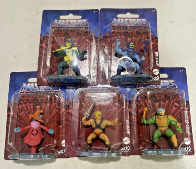 HE-MAN MINIFIGUREN 5er SET