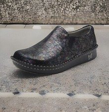 Alegria Brook Tranquil Slip On Style Hand Stitched W/Genuine Leather Suede