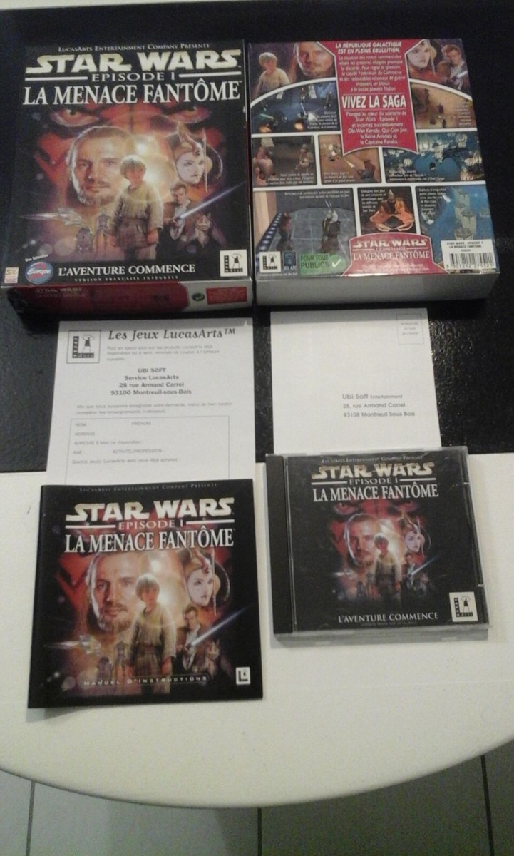 Star Wars Épisode 1 - La Menace Fantôme - Pc Big Box