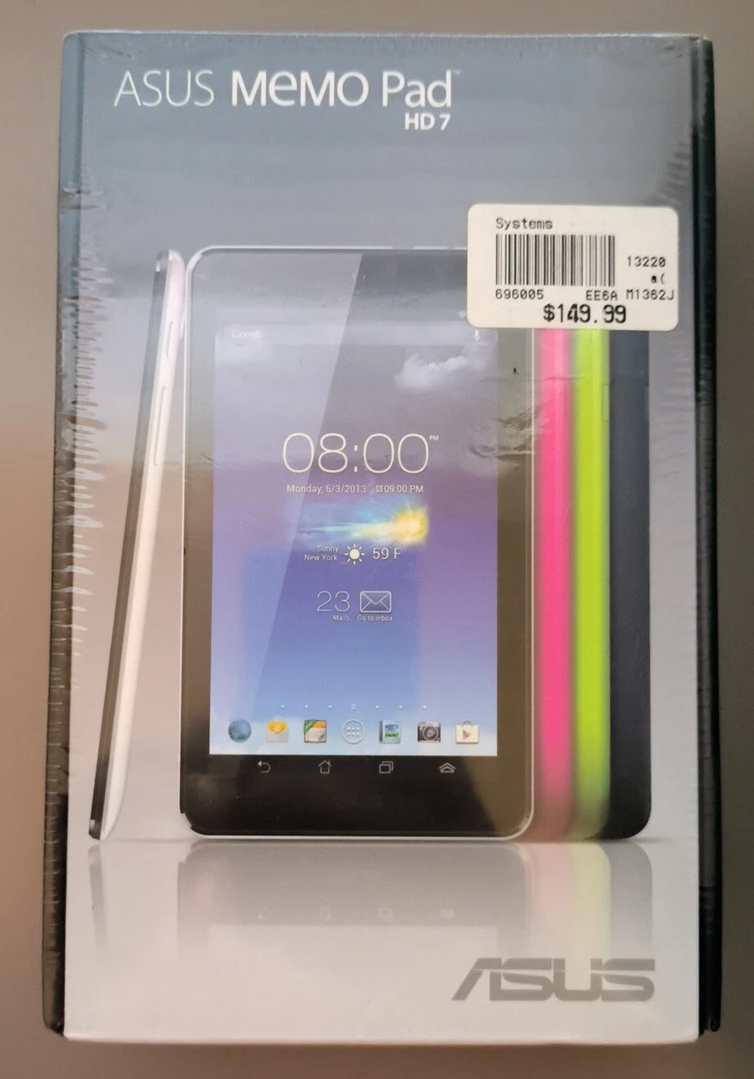 MeMO Pad HD7 ME173X　ホワイト w17b8b5 ASUS MeMO Pad HD 7 Tablets for sale | eBay