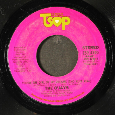 O'JAYS: girl, don't let it get you down TSOP 7'' Single 45 RPM