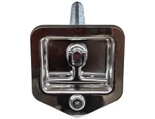Buyers Products L8855 Locking T-Handle Latch Polished Stainless Steel Latch