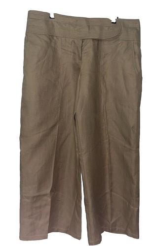 Vintage Armani Collezioni linen pants trousers navy blue dress