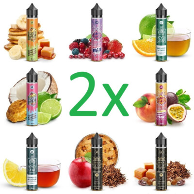 2 x Flavorverse Aroma je 6ml Longfill Flavour für je 75ml E-Zigaretten E-Liquid