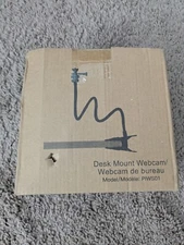 Pipishell 25 Inch Webcam Stand, Flexible Desk Mount Clamp Gooseneck (PIWS01)