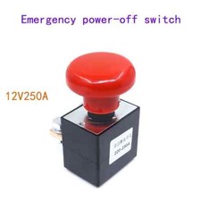 250A Emergency Stop Button Switch Forklift Emergency Power-off Switch