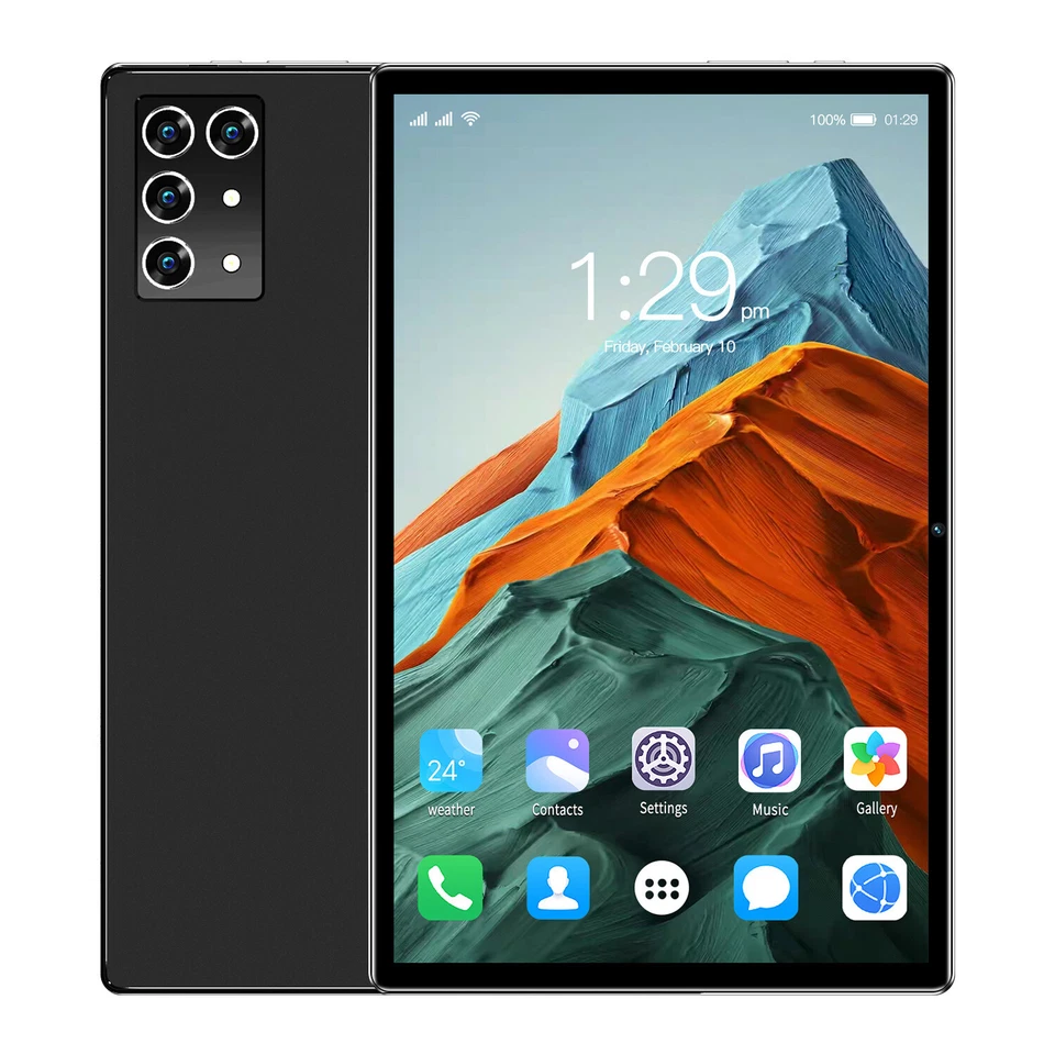 2025 S30Pro Tablet PC Android 13 8+256GB 8000mAh 24+48MP WiFi Tablet Pad Gifts - Image 2 of 4